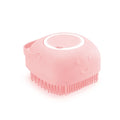 CleanPaws 2-in-1 Silicone Pet Bath Brush with Shampoo Dispenser for Dogs & Cats