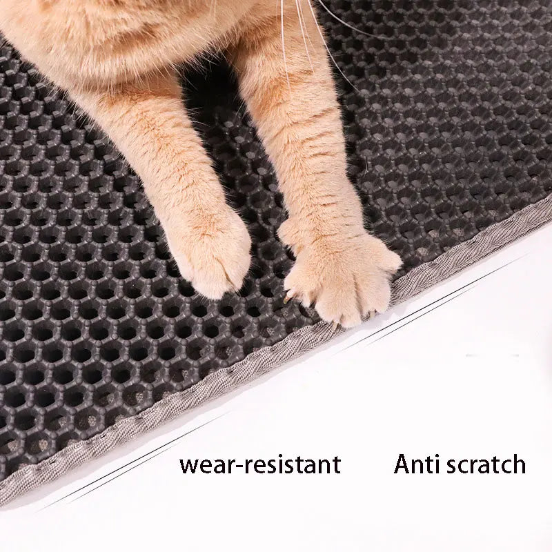 PawsClean | Dual-Layer Cat Litter Trapping Mat